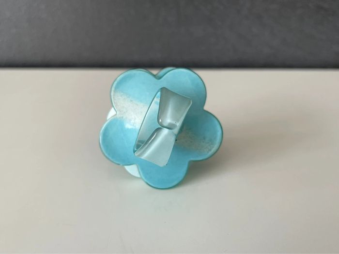 Bague bleu femme - photo numéro 6