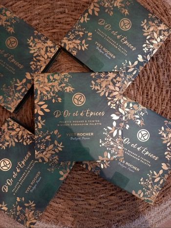 Yves rocher 5 palettes regard neuf