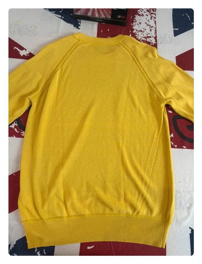 Pull C.P Company taille 48 (M) jaune moutarde - photo numéro 12