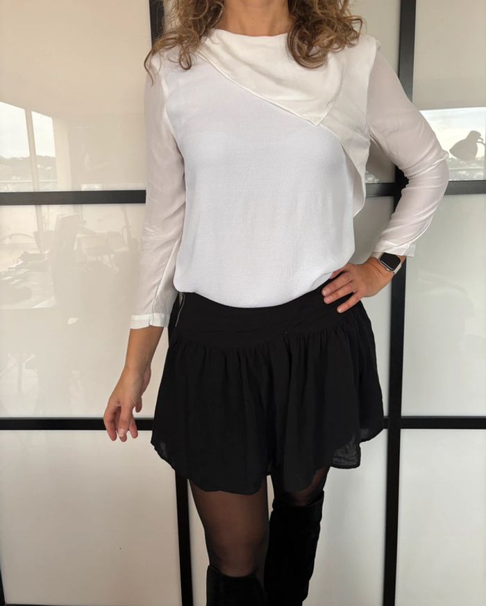 Élégante blouse blanche Sandro - photo numéro 5