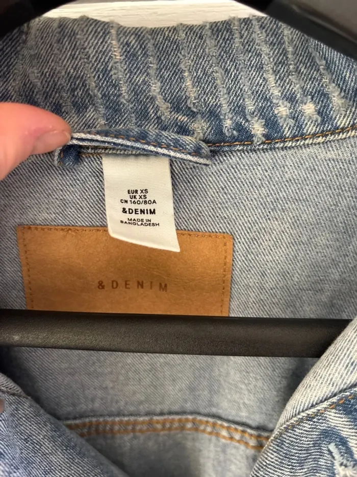 Veste en jean oversized - photo numéro 5