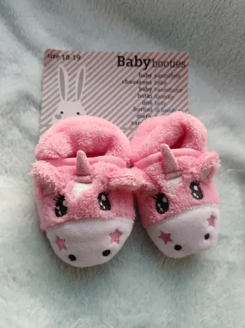 Pantoufle licorne
