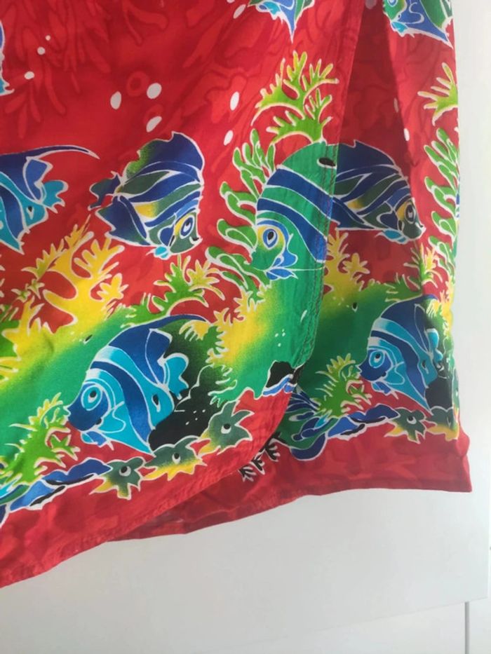 Paréo multicolore poisson - photo numéro 2