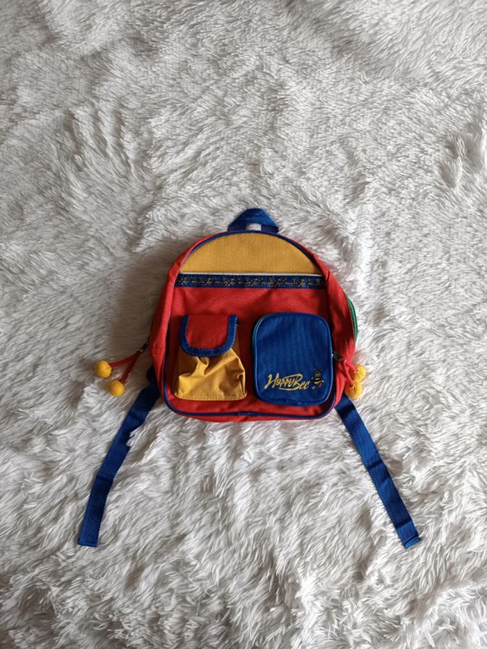 Sac à dos et porte monnaie Happy Bee 🐝 Vintage 00s Y2K - photo numéro 2