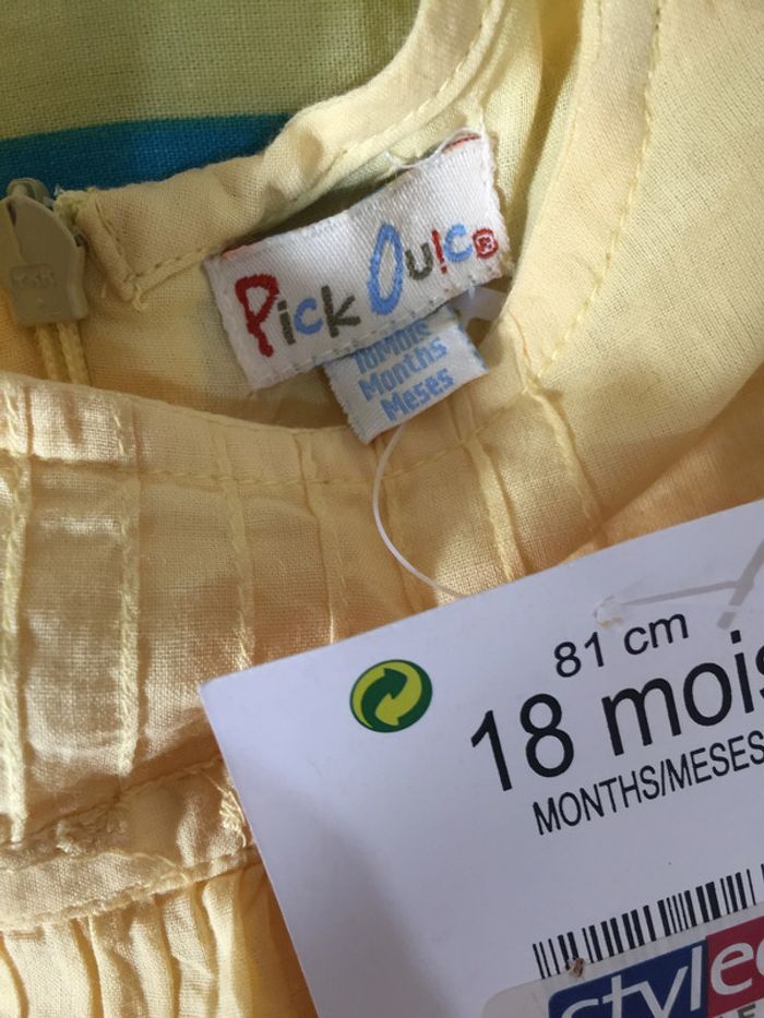 robe jaune 18 mois - photo numéro 2