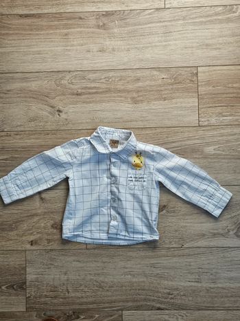 Chemise manches longues 18 mois
