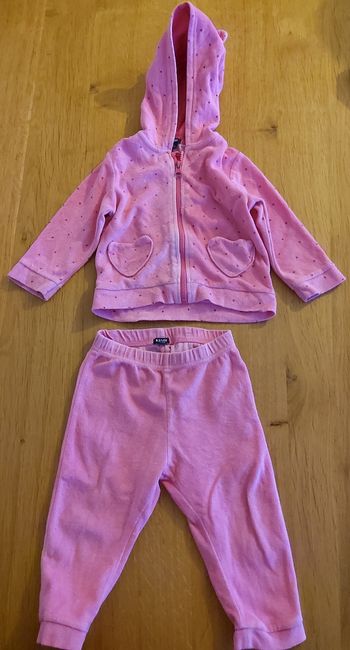 Jogging rose à pois Kiabi