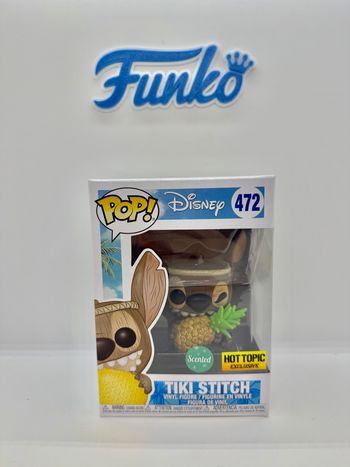 Funko Pop Disney Tiki Stitch 472 Scented Hot Topic 🇺🇸