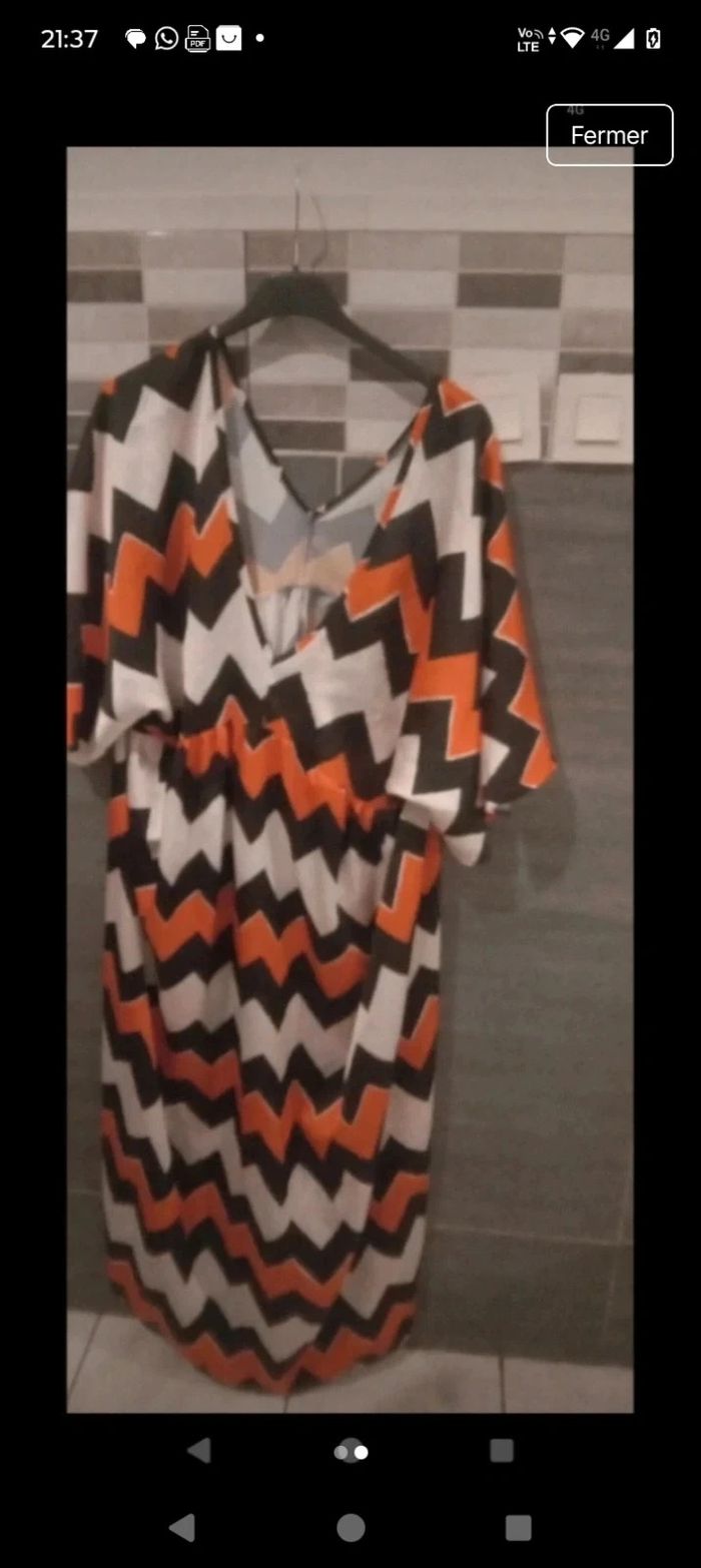 Longue robe oversize - photo numéro 2