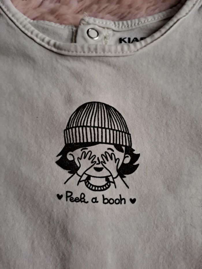 Tee-shirt ML kiabi 12m - photo numéro 3