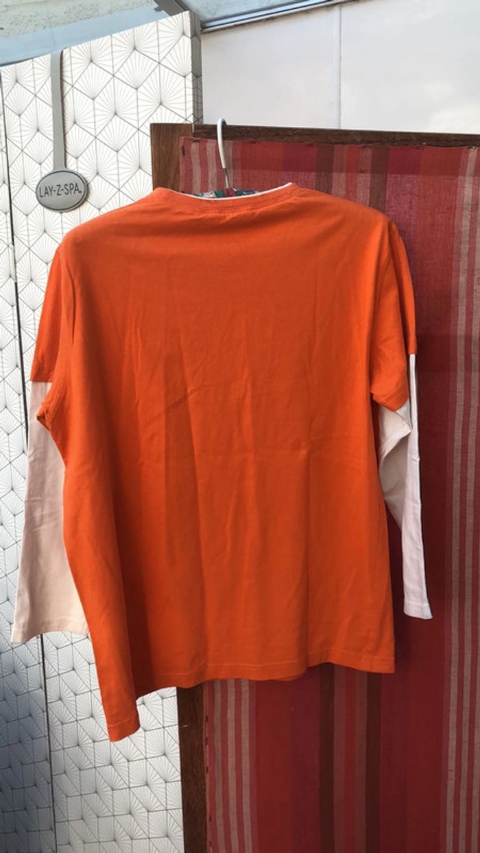 Tee-shirt manches longues garçon 14 ans - photo numéro 2