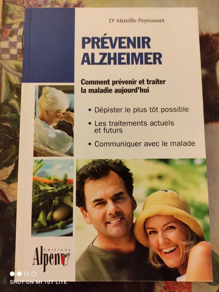 Livre prévenir Alzheimer
