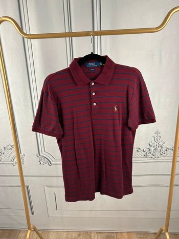 Polo bordeaux Ralph Lauren M neuf