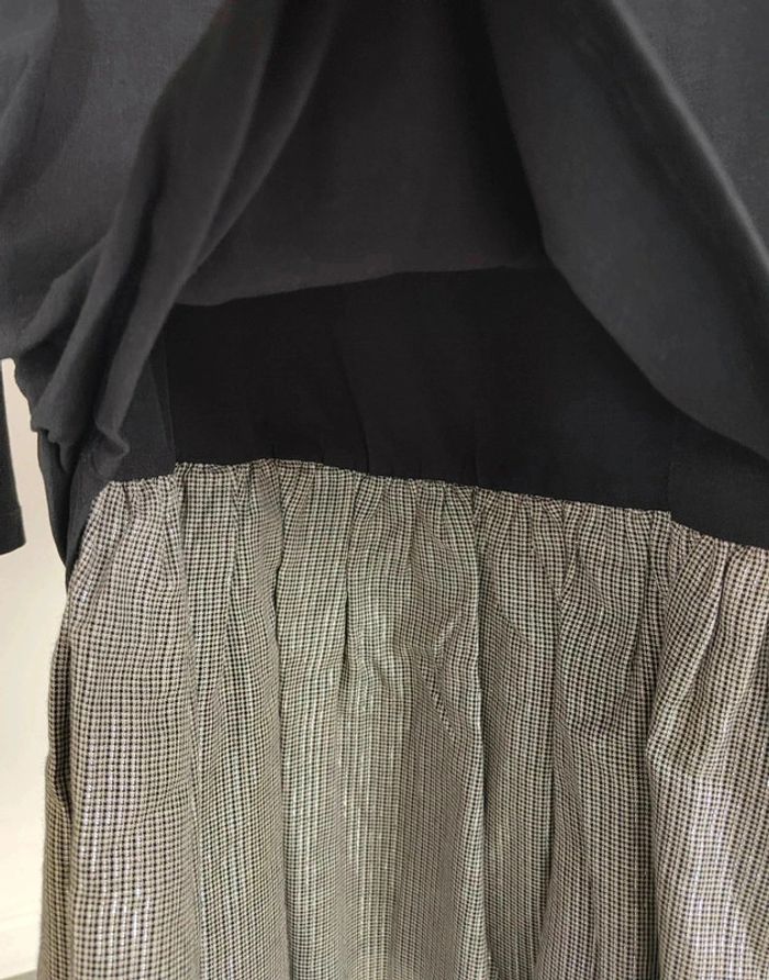 30 € Robe manches longues noir et gris Confetti (absorba) 8 ans Neuve sans étiquette - photo numéro 2