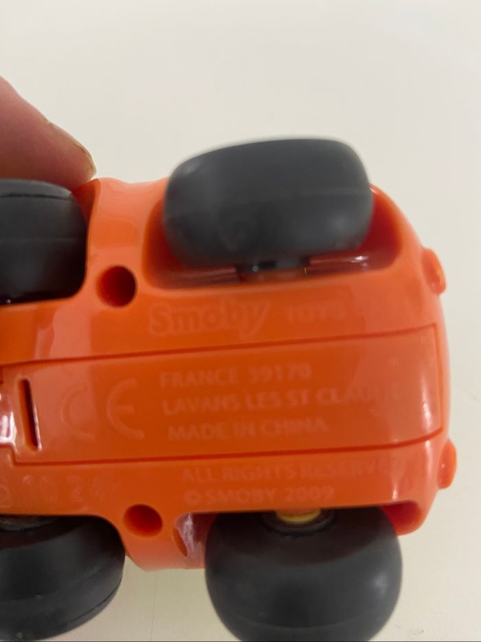 Voiture Smoby – Bleue et Jaune – Très bon état - photo numéro 3