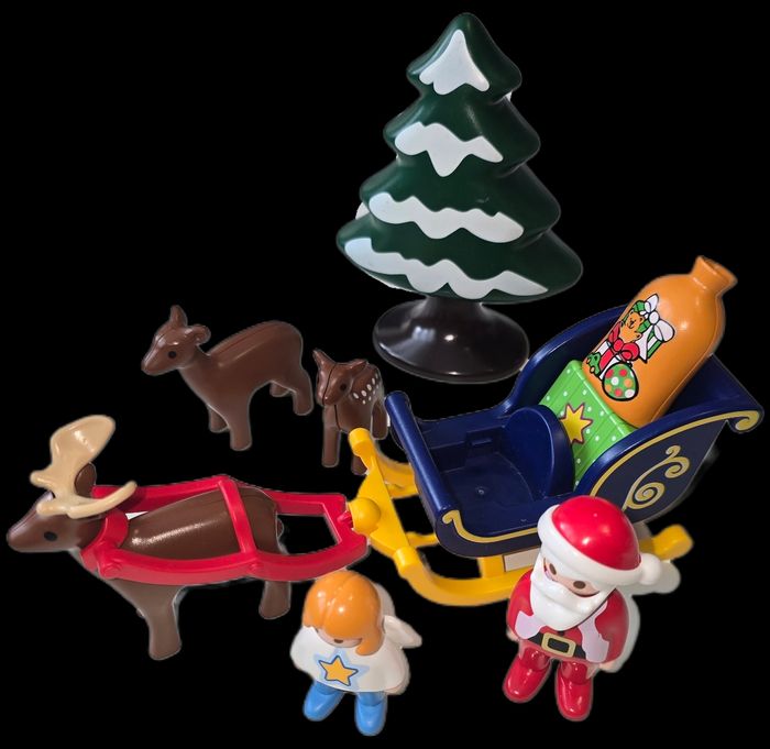123 playmobil père Noël 6787 complet