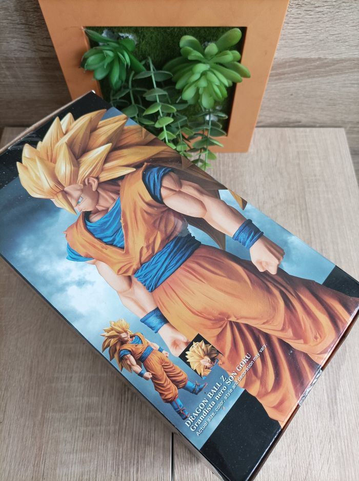 Figurine Son Goku super Saiyan 3 Dragon Ball Z DBZ banpresto grandista Nero Bandai - photo numéro 9