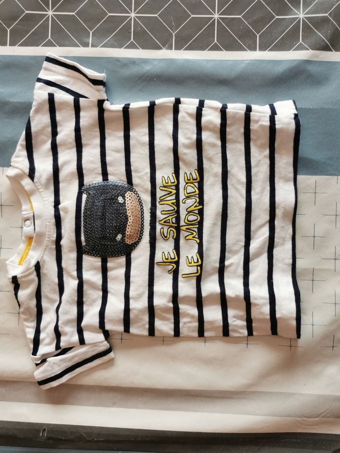 Lot de 2 t-shirt taille 3 mois