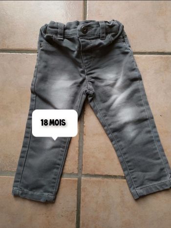 Pantalon kimbaloo gris