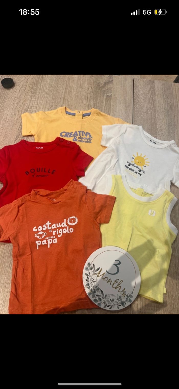Lot t-shirts
