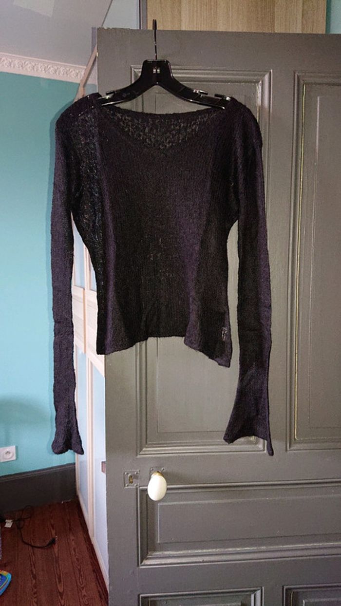Pull noir t. S