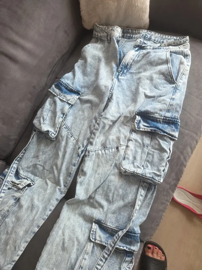 Jean large baggy xs - photo numéro 2