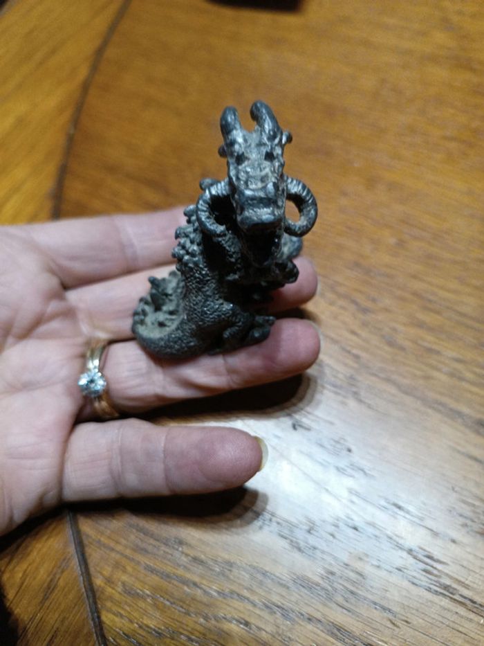 Lot 9 Figurines dragons en métal - photo numéro 6