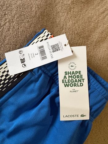 Bas de survêtement Lacoste Sport  Bleu  Taille 2 (XS)