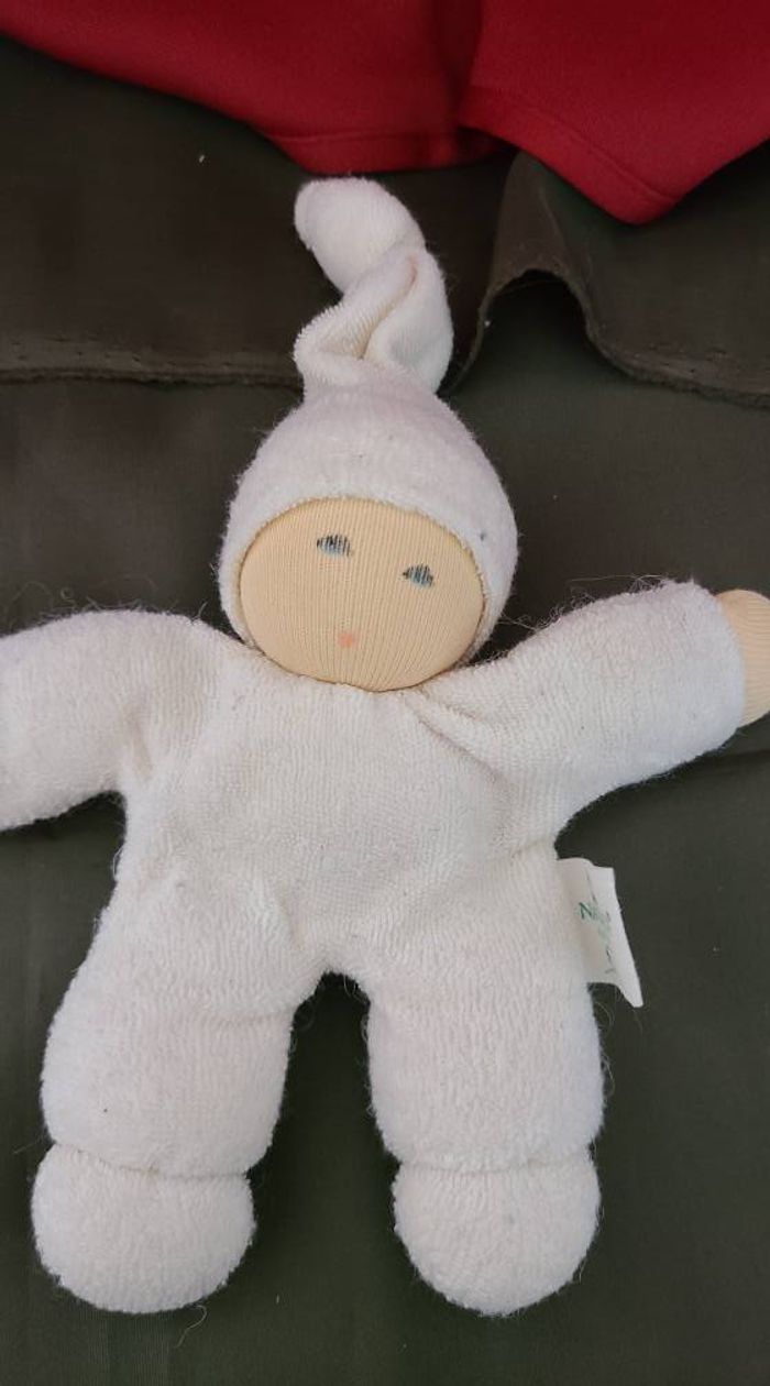 Doudou poupée Pimpel Coloris écru - photo numéro 3