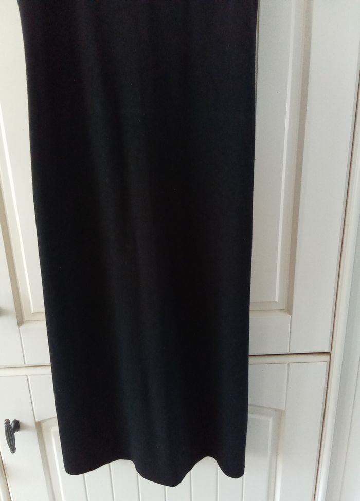Robe noire longue à bretelles Pimkie taille 40 - photo numéro 4