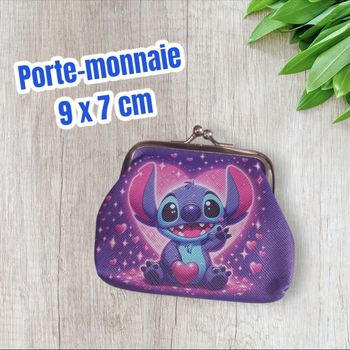 Porte monnaie Stitch disney
