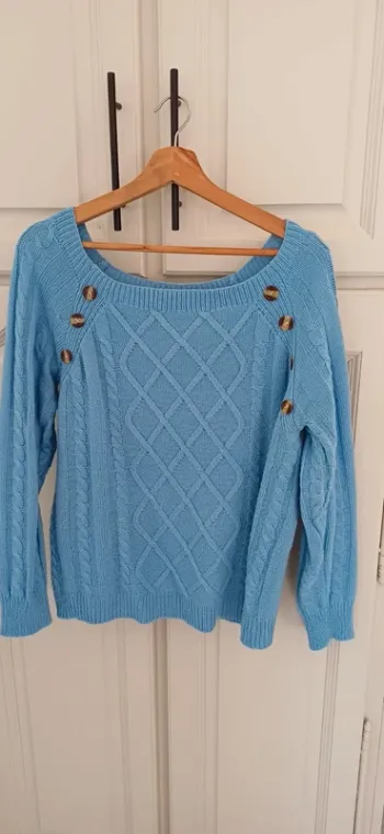 Pull bleu