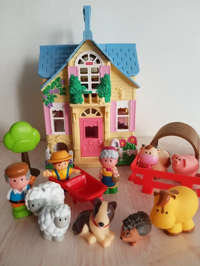 Maison, figurines et animaux de la ferme Oxybul - photo numéro 17