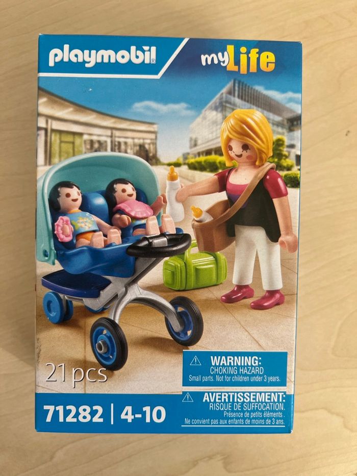 Playmobil 71282 maman avec bébé jumeaux