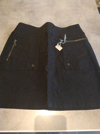 Jupe noire "Camaïeu" T:38