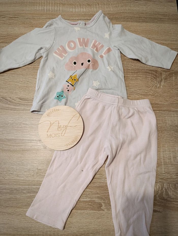 Ensemble 9mois fille