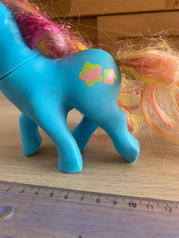 Little pony hasbro petit poney gleamer bush star grown 1984 - photo numéro 2