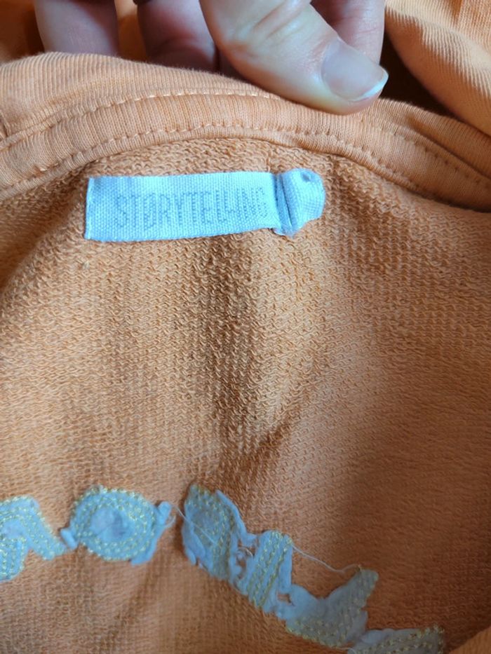 Sweat zippé a capuche storytelling 10 ans - photo numéro 4