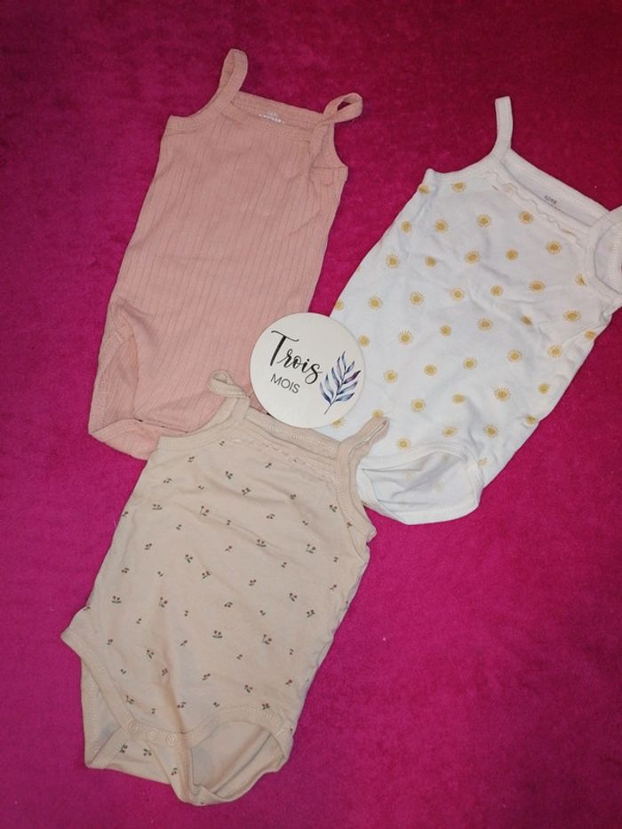 Lot 3 bodies bretelle zeeman