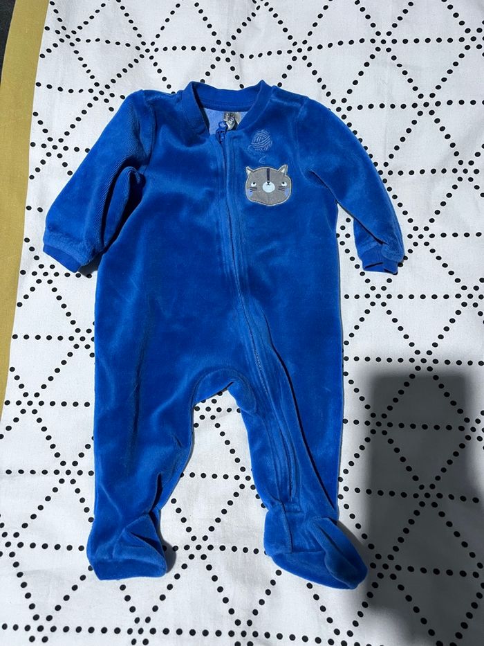 Pyjama orchestra bleu taille 3mois