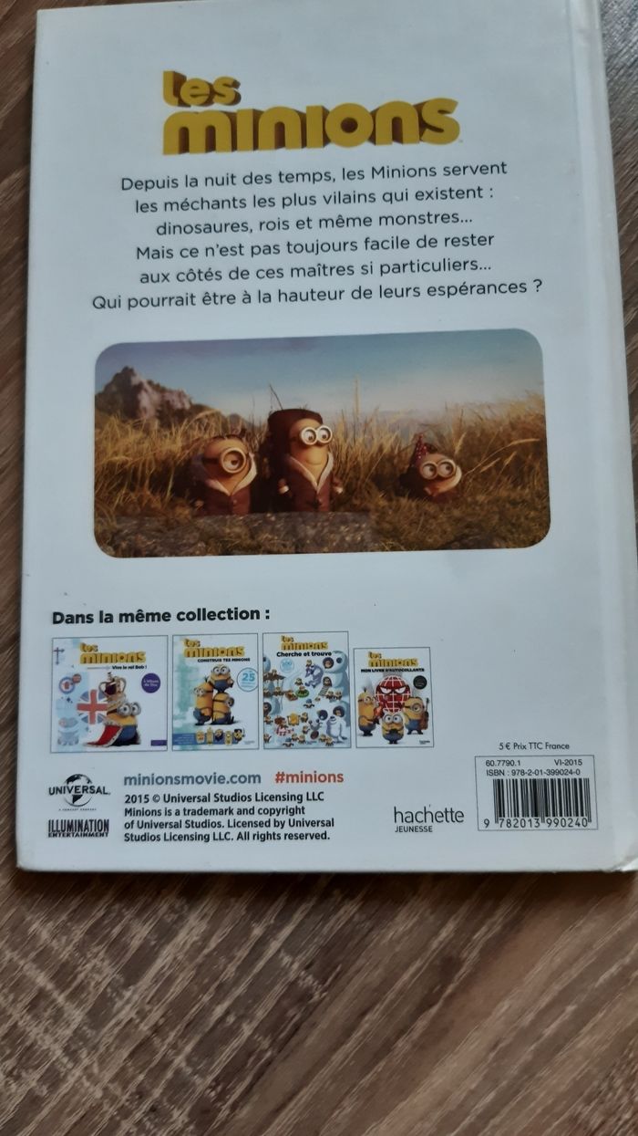 Livre Hachette Jeunesse Les Minions - photo numéro 3