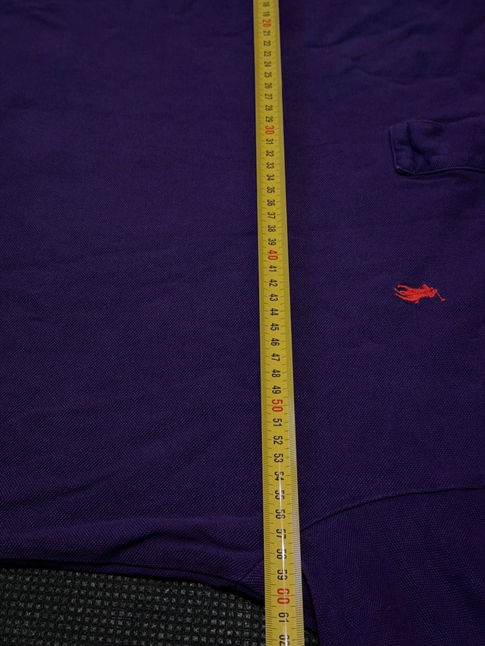Polo Ralph Lauren Violet homme Taille L Coton - photo numéro 6