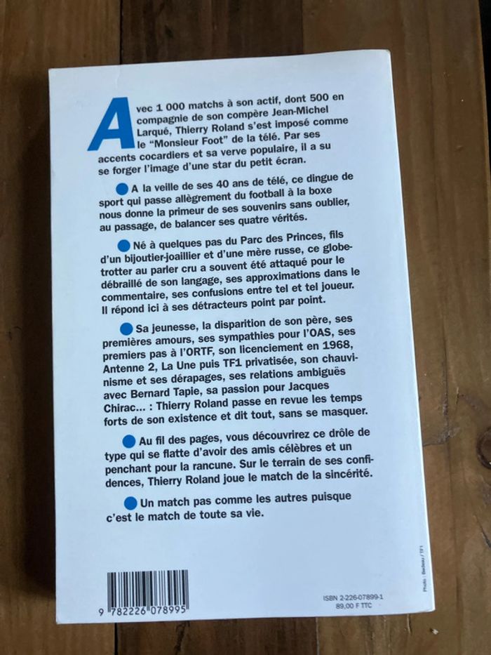 Thierry Roland toit à fait - photo numéro 2