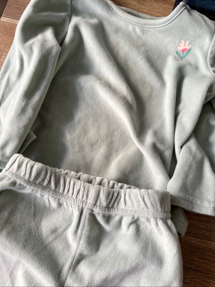 Pyjama 2 pièces bébé fille 12 mois in extenso - photo numéro 2