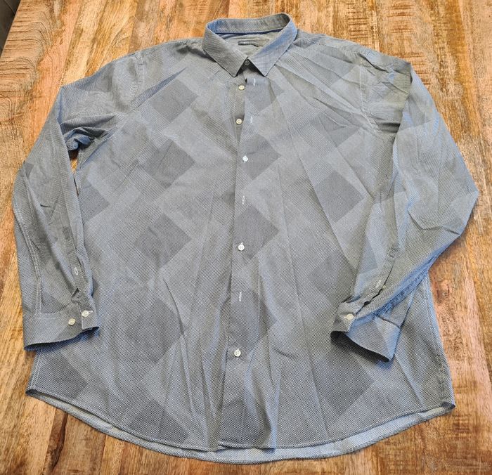 Chemise grise avec motif  XXL 45-46 - photo numéro 8