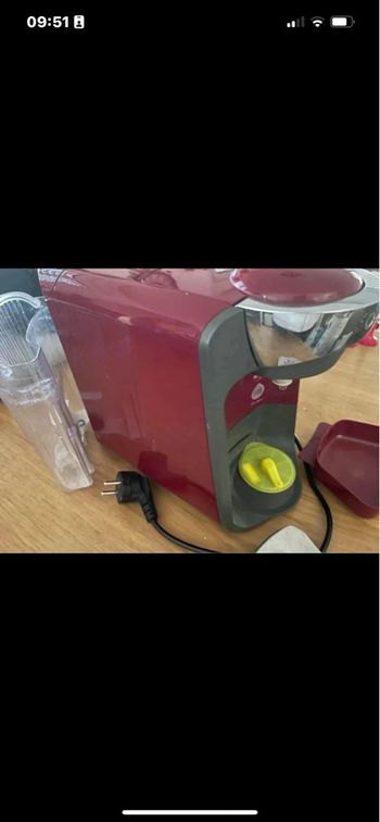 Machine à café Tassimo Bosch rouge