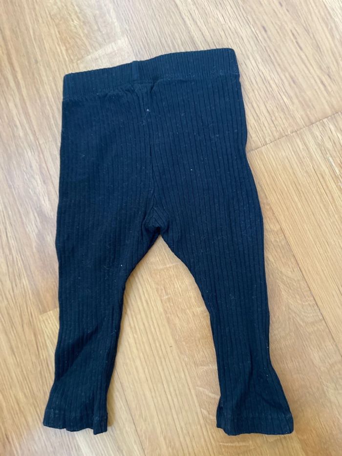 Legging neuf fille Kiabi taille 9 mois noir - photo numéro 2