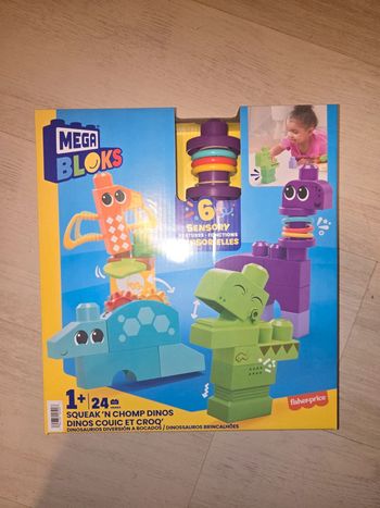 Mega bloks dinosaures des sens neuf