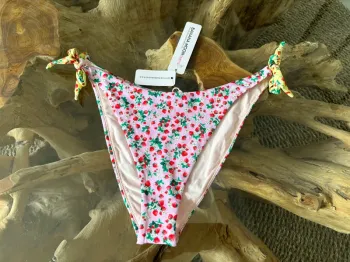 Bas de maillot de bain Banana Moon teens rose fraises 42