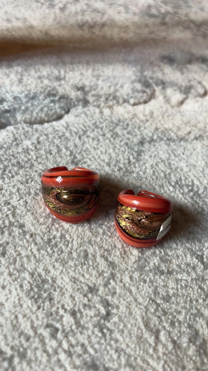 Bague en verre de Murano - photo numéro 4